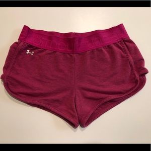 Under Armour banded waist booty shorts
